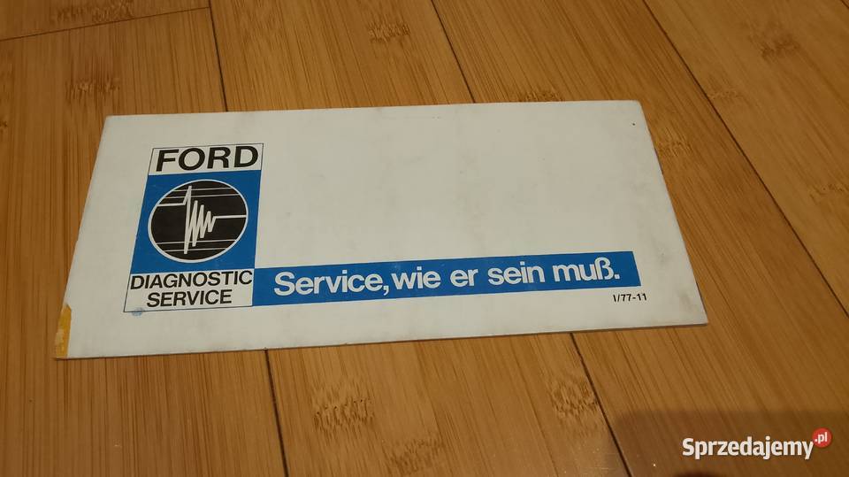 Ford Eskort II instrukcja książka serwisowa mapa Pabianice