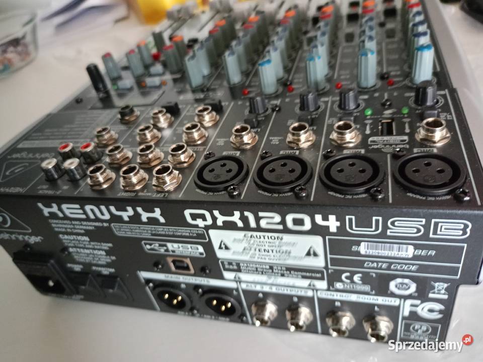 Mikser Behringer xenyx qx 1204 usb