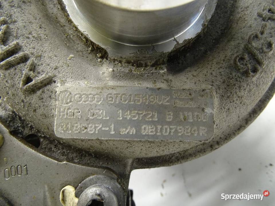 TURBOSPRĘŻARKA TURBO 145721B AUDI A4 B8 A5 Q5 8R