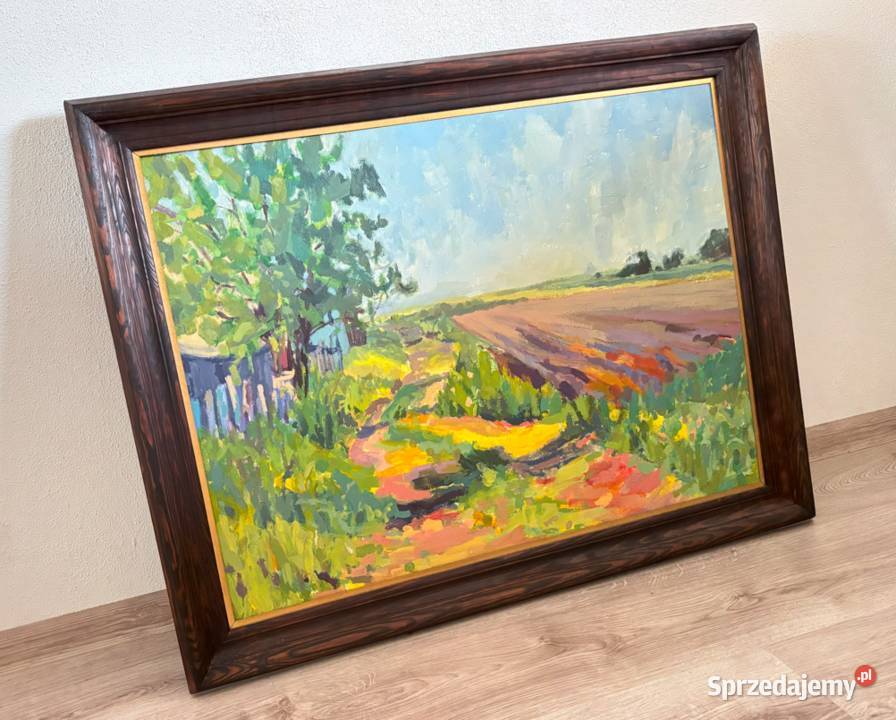 Obraz pejzaż wiosenny Konin