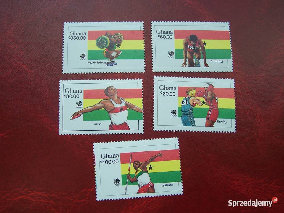 Ghana 1988 MNH Sport Olimpiada Seul 88 Tychy