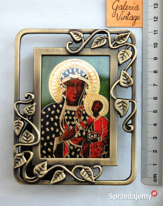 Matka Boża Częstochowska obrazek w ramce lubelskie Lublin sprzedam