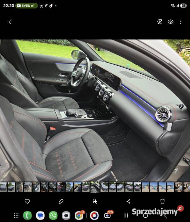 Mercedes cla w118 118 amg nowy model bogata