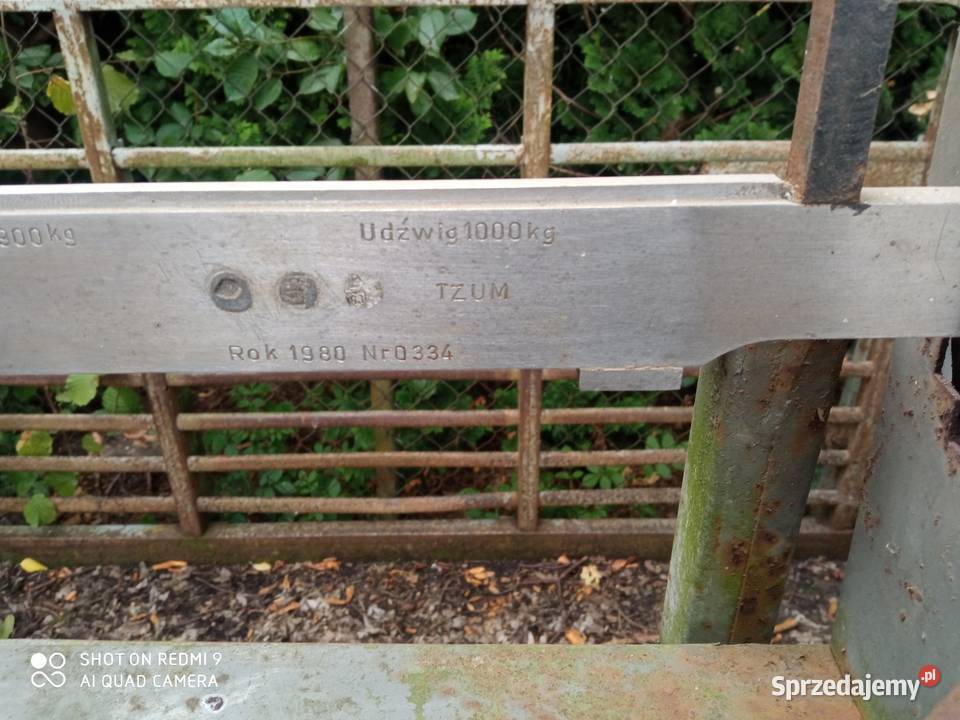 Waga duża inwentarzowa Babin