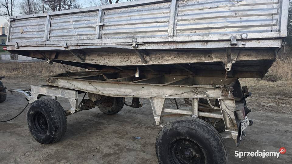 Przyczepa wywrotka d47 Autosan zarejestrowana Lesko