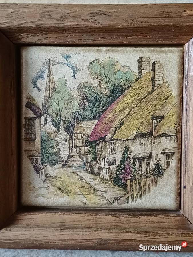 vintage obrazy na kaflu małopolskie Nowy Targ