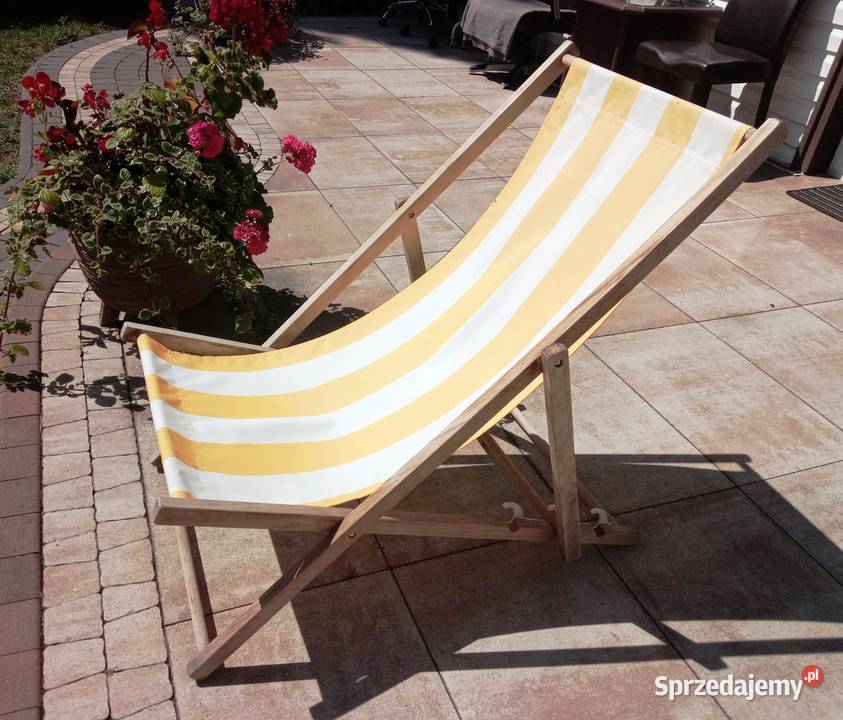 Leżak plażowy sprzedam