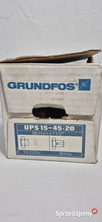 Nowa Pompa Obiegowa GRUNDFOS UPS 1545x20 Pozostałe Biłgoraj