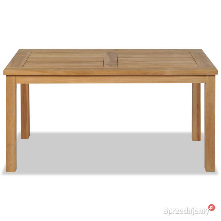 Stolik kawowy z drewna tekowego 90x50x45 WM43253 Warszawa