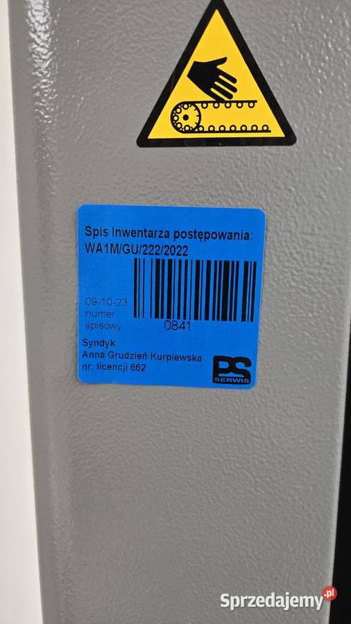 Owijarka do palet folią AYLANTA STRETCH SYNTHESI Łosice