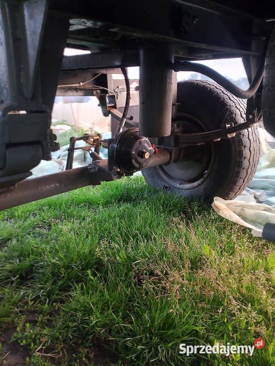 Przyczepa autosan wywrotka na boki 2 sztuki lubelskie Puławy