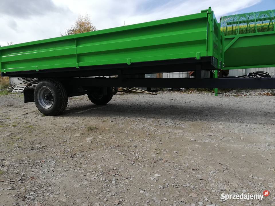 Przyczepa rolnicza jednoosiowa nieuszkodzony łódzkie sprzedam
