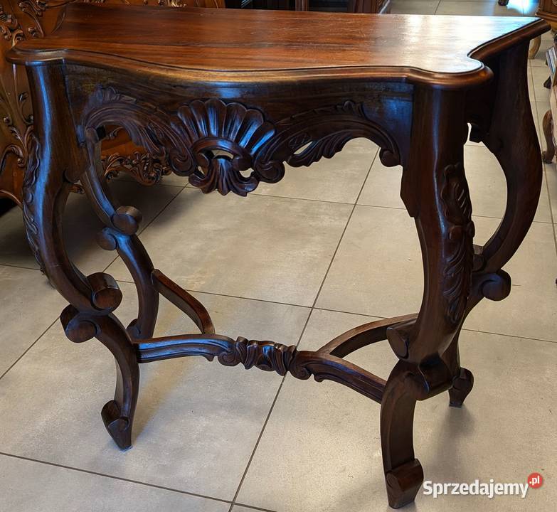 piękna konsola ciemny orzechsklep Dąbrowa Dąbrowa Górnicza sprzedam