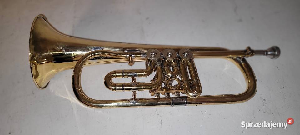 Flugelhorn in B Hans Kreul Tubingen Bąków
