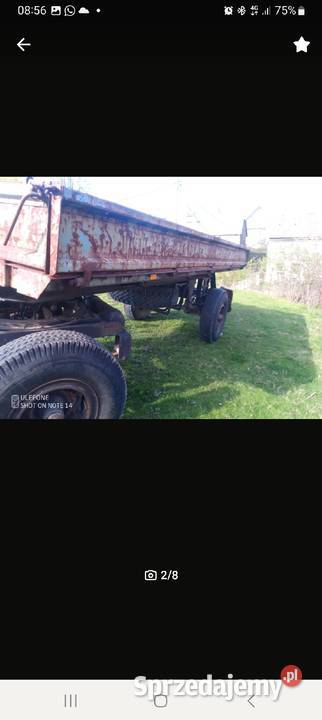 Przyczepa rolnicza HK8 wywrotka 8T Malbork