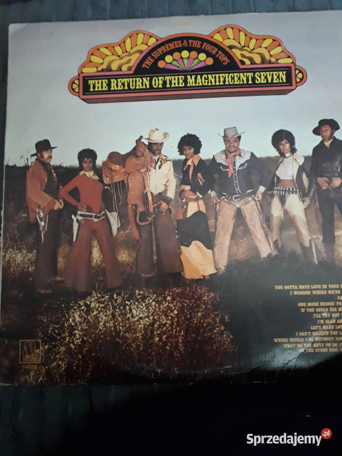 The return of the magnificent seven płyta winylowa Pruszków sprzedam
