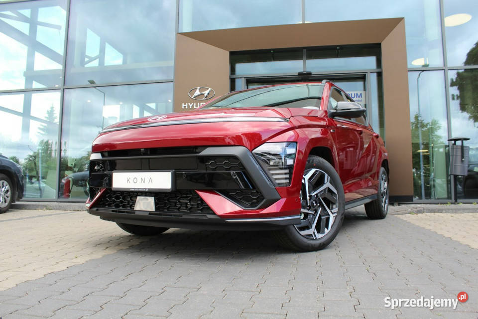 Hyundai Kona 16 TGDI 7DCT 4WD 170 MY25 Nline klimatyzacja łódzkie Piotrków Trybunalski