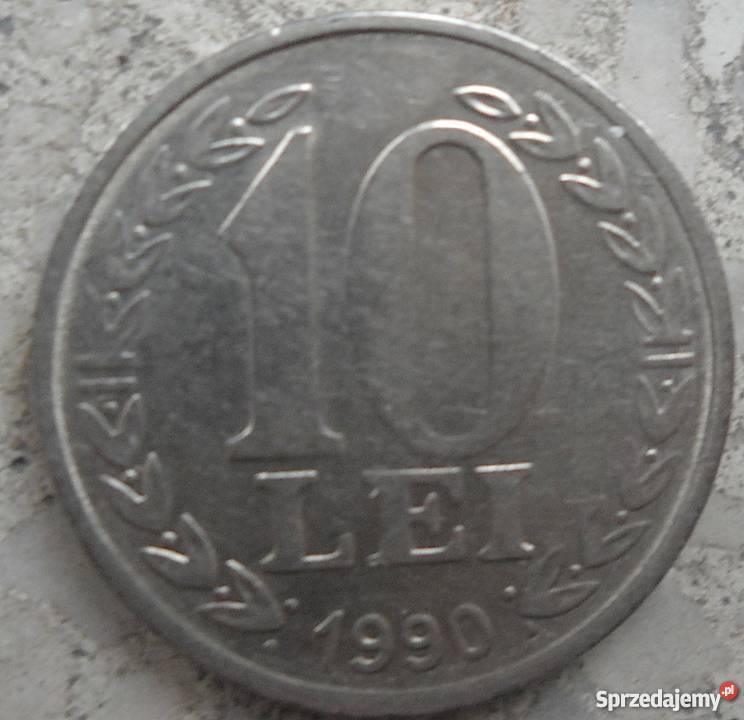 RUMUNIA10 LEI1990 rOKOLICZNOŚCIOWA mazowieckie Legionowo