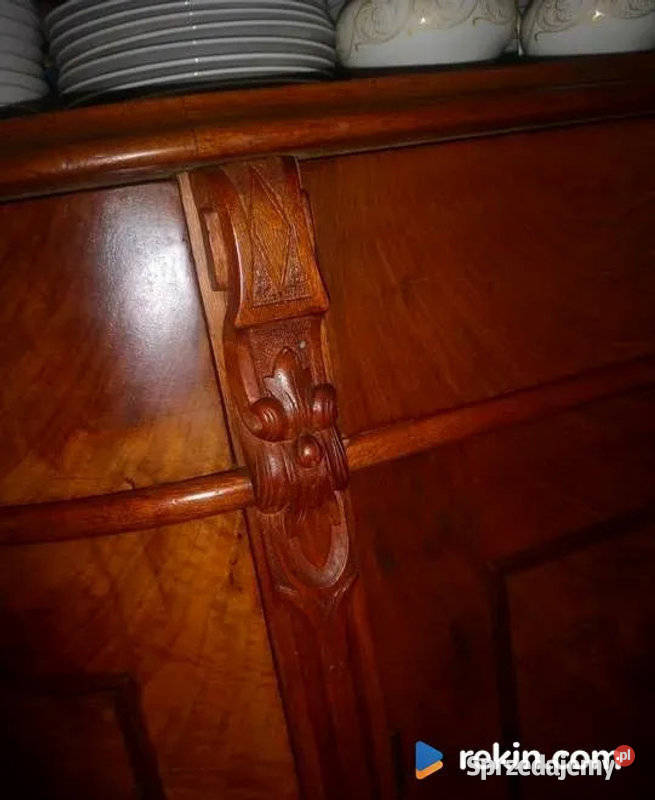 Przepiękna komoda Z nadstawką lustro zakończoną Gdańsk sprzedam