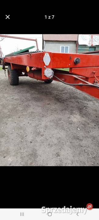 Rama rozrzutnika czarny Białostocki 35t uszkodzony Wólka Bielecka
