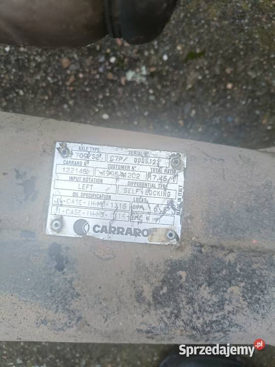 Przedni napęd case MX Leszno