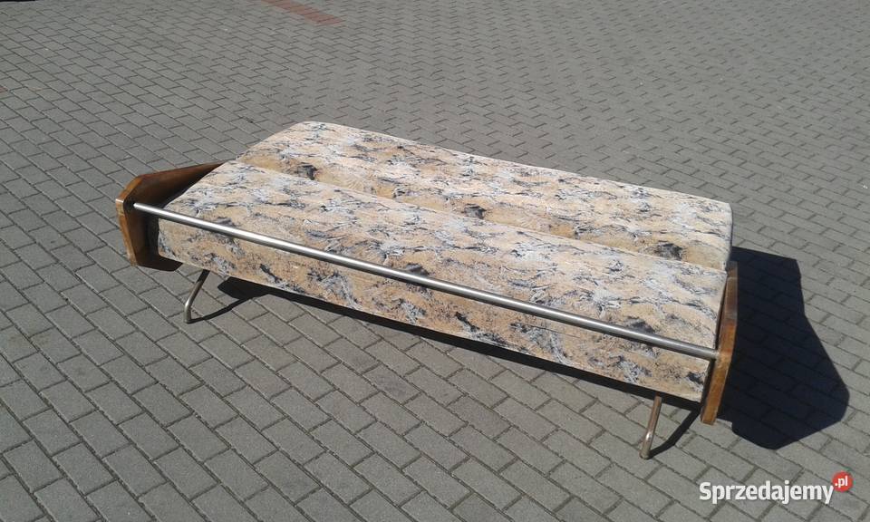 Kanapa PRL proj Janusz Różański design lata 6070 Gdynia
