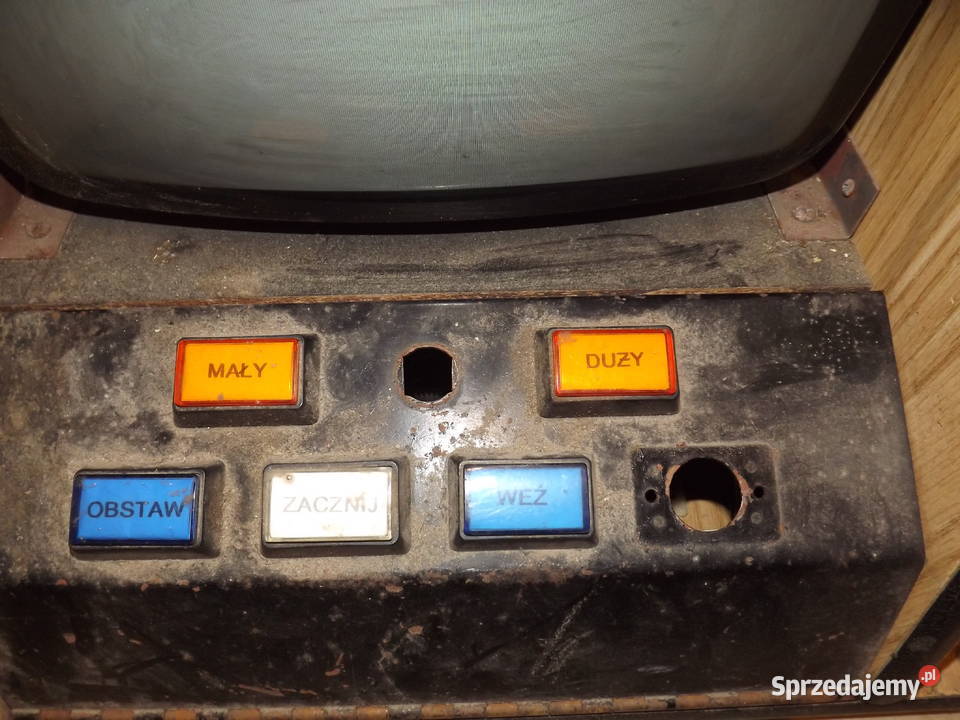 Automat do gry poker jednoręki bandyta lata 80 warmińsko-mazurskie