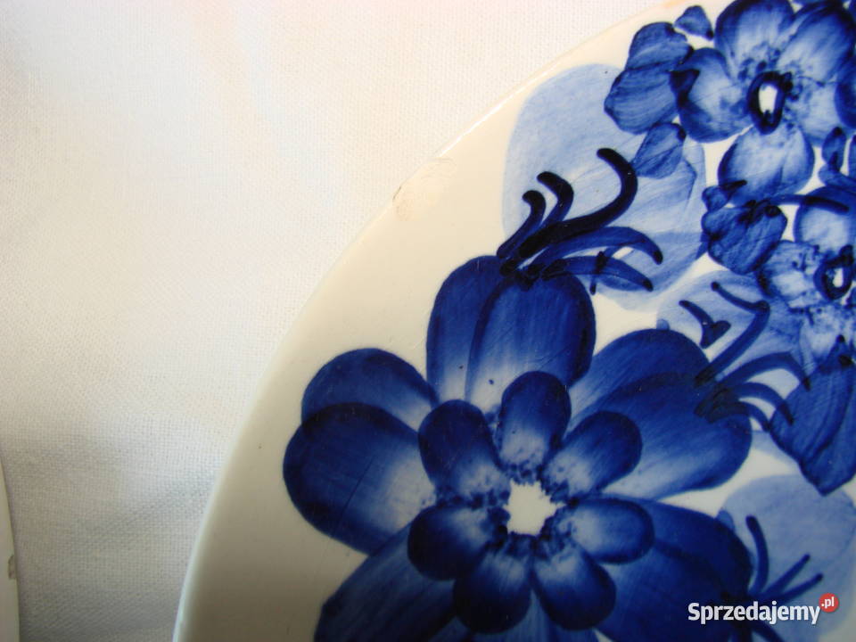 Włocławek fajansowe talerzyki Pruszcz Gdański