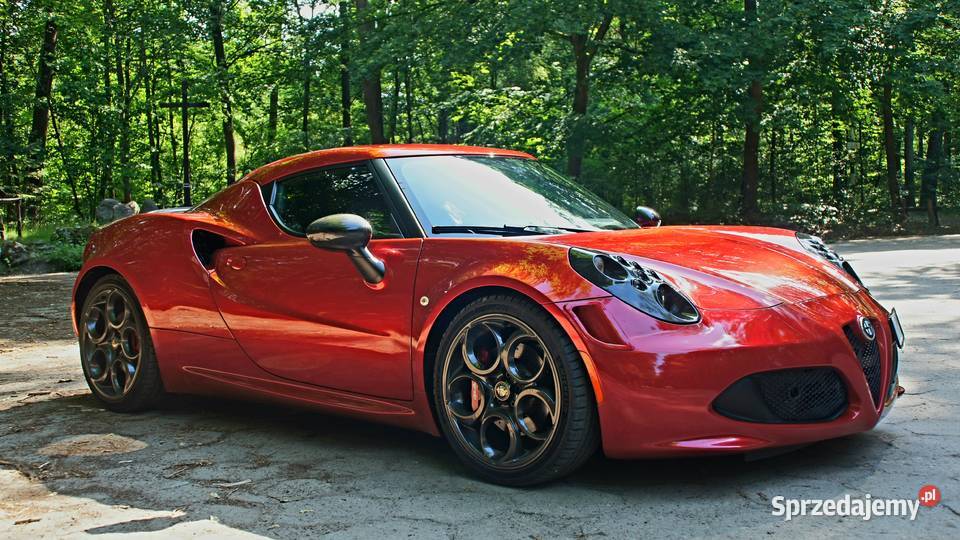 Alfa Romeo 4c Launch Edition nieuszkodzony Piaseczno