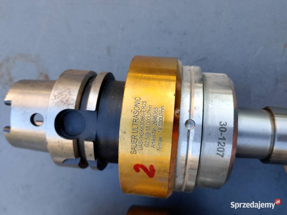 Trzpień Uchwyt Sauer Ultrasonic CNC wielkopolskie Nowy Tomyśl