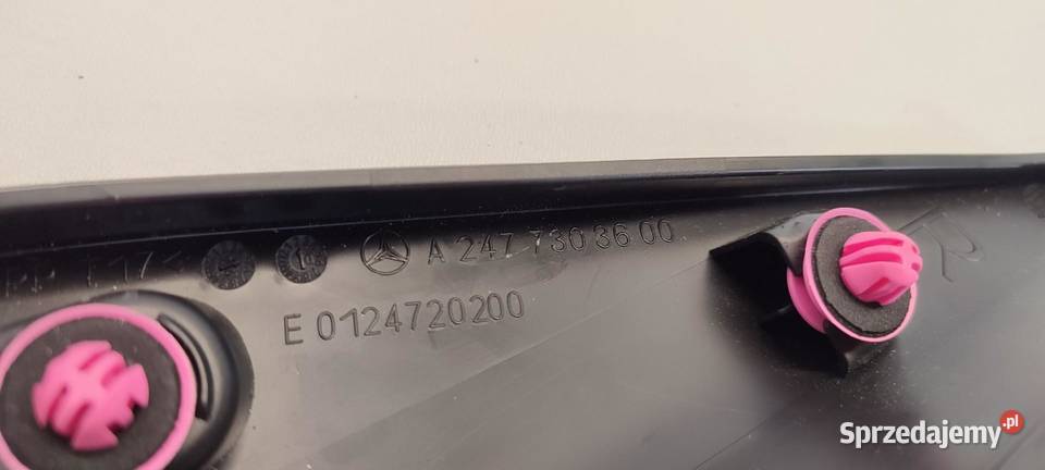 MERCEDES W247 TRÓJKAT DRZWI PRAWY TYŁ osobowe