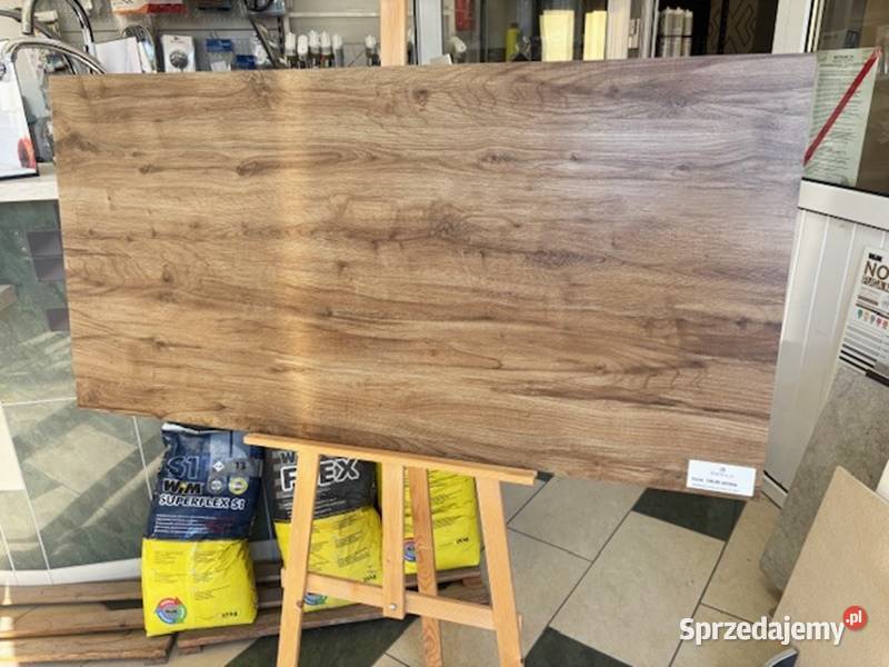 Gres płytka 60x120 drewno dąb honey nowość Zakopane
