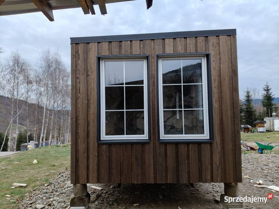 Domek mobilny letniskowy modułowy Tiny house Mszana Dolna