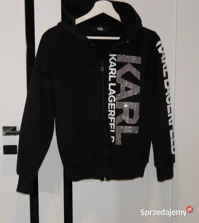 Karl Lagerfeld śliczna bluza cyrkonie 36 S dolnośląskie