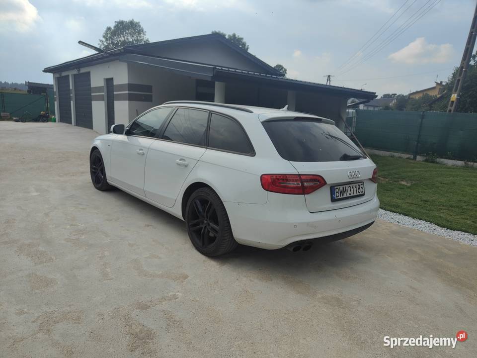 Audi A4 B8 Lift 20 TDI 177 tempomat podlaskie Truskolasy-Olszyna