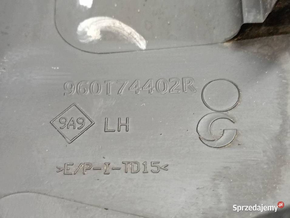 OSŁONA SIERP ZDERZAKA LEWY PRZÓD STEPWAY Osłony i zaślepki sprzedam