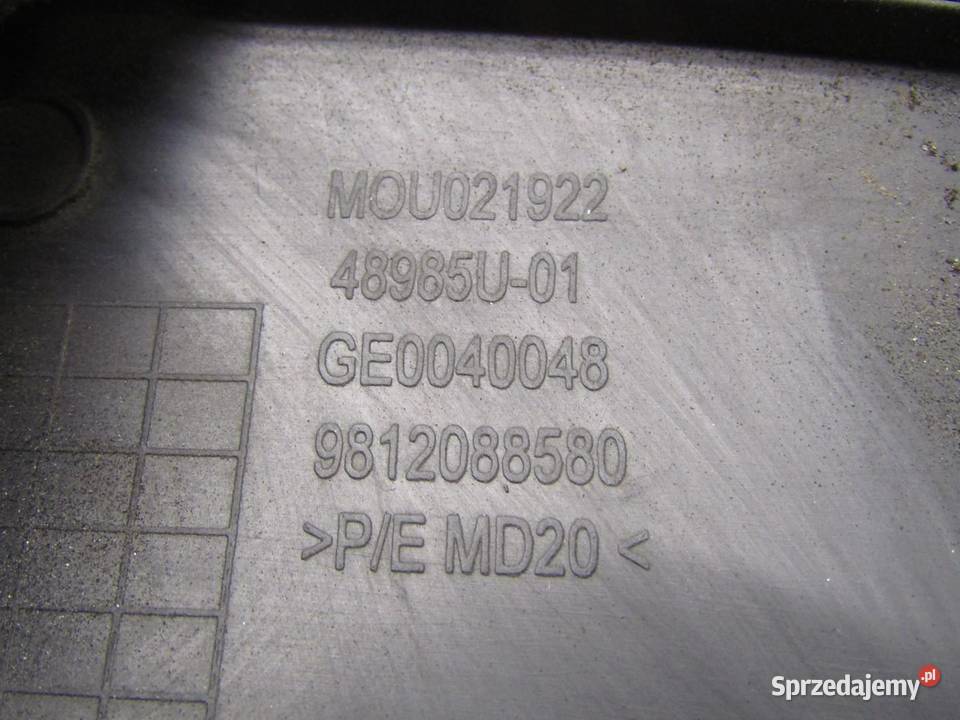 LISTWA NAKŁADKA BŁOTNIKA PRAWY PRZÓD CITROEN C3 lubelskie