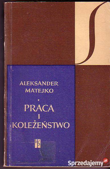 2533 PRACA I KOLEŻEŃSTWO ZAGADNIENIA SOCJOLOGII Czyrna sprzedam