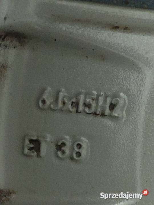 Felgi aluminiowe VW 15 5x100 z oponami zimowymi śląskie Wodzisław Śląski
