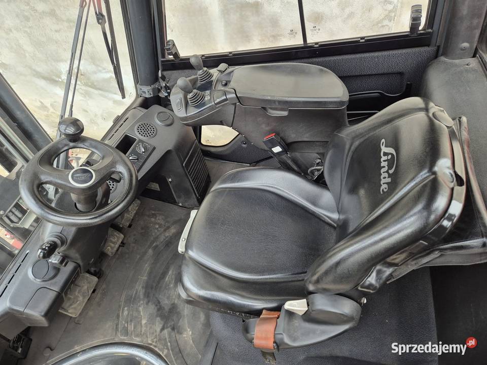 Linde H50 2020r TRIPLEX kabina waga wózek regulowane widły Motoryzacja Rybnik
