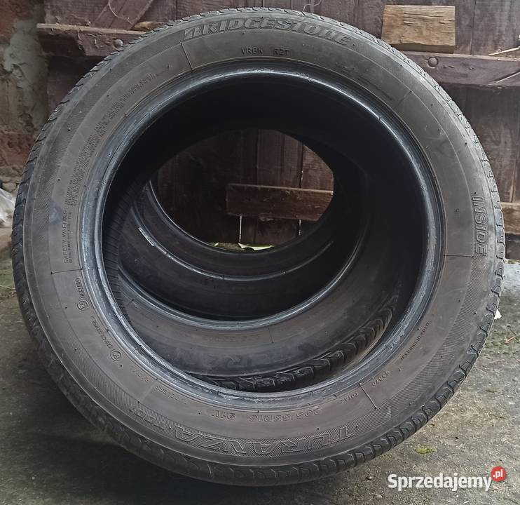 Bridgestone Turanza T001 20555 R16 91V komplet 4 Samochodowe Wysoka
