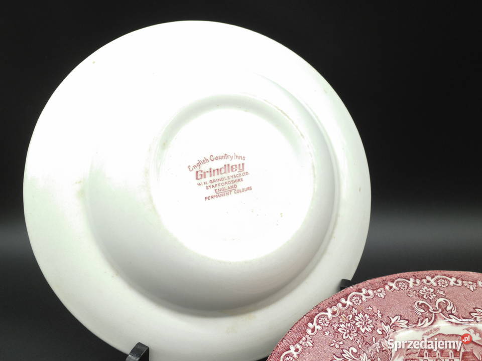 Talerze głębokie do zupy Grindley ENGLAND 6 Raszków