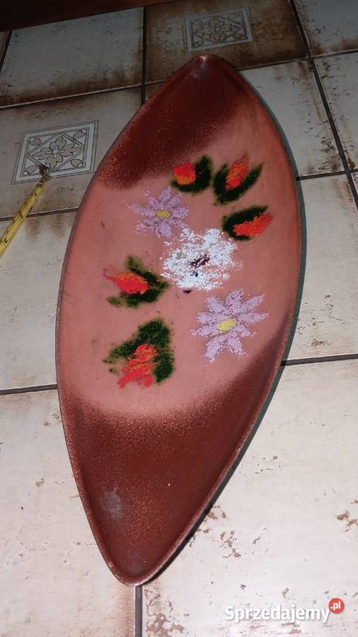 Podłużnametalowa patera do salonuVintage LoftArt wielokolorowy Gorzów Wielkopolski