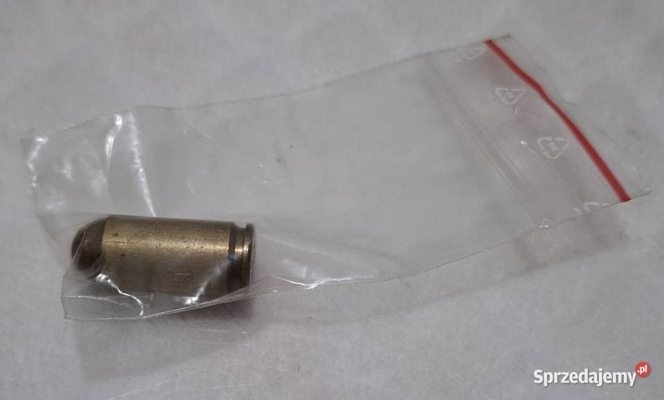 Łuska 9mm Luger SB nabój ze strzelnicy 09x24 Czeladź