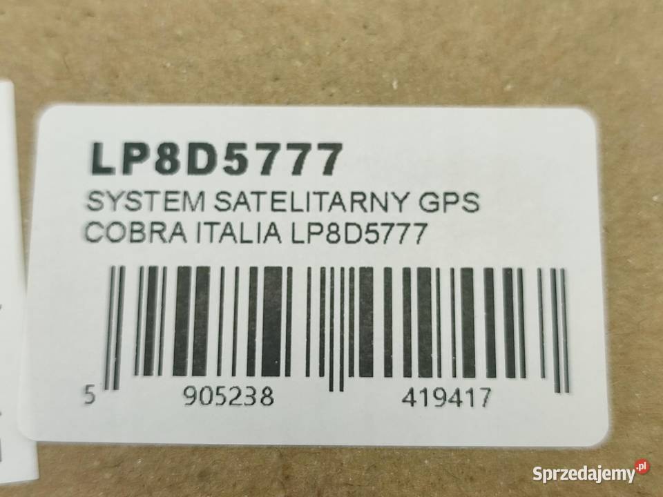 SATELITARNY SYSTEM ANTYKRADZIEŻOWY COBRA ITALIA