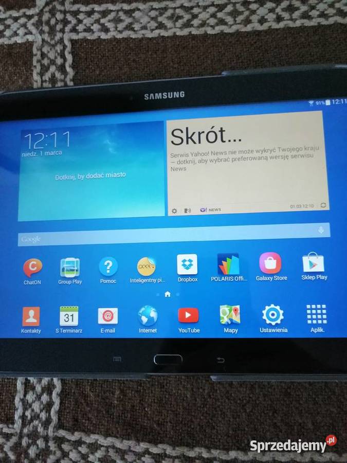 TABLET SAMSUNG TAB3 mazowieckie Warszawa