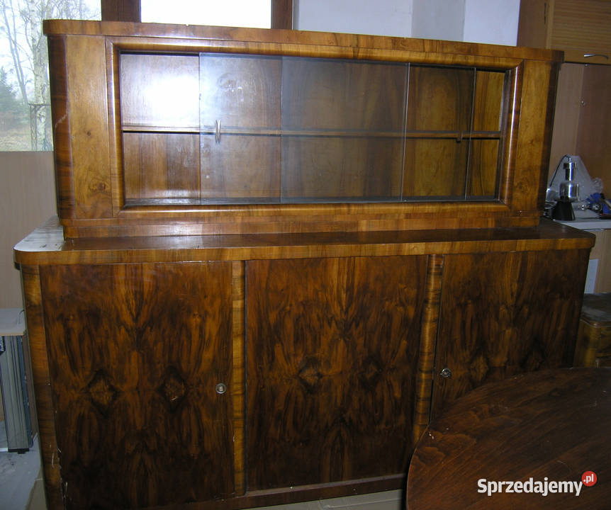 kredens w stylu Art Deco lata 60te vintageD 300 Bartków