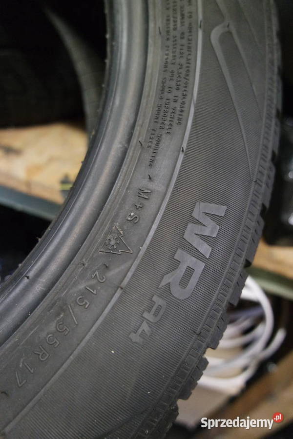 Komplet opon zimowych 21555 R17 NOKIAN WRA4 DOT Poznań