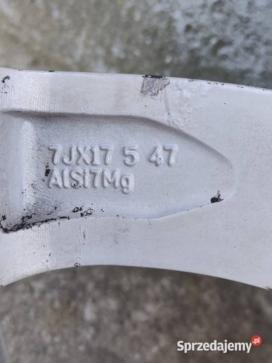 Felgi aluminiowe Renault 5x1143Nissan Mazda Średnica 17" Aleksandrów Kujawski