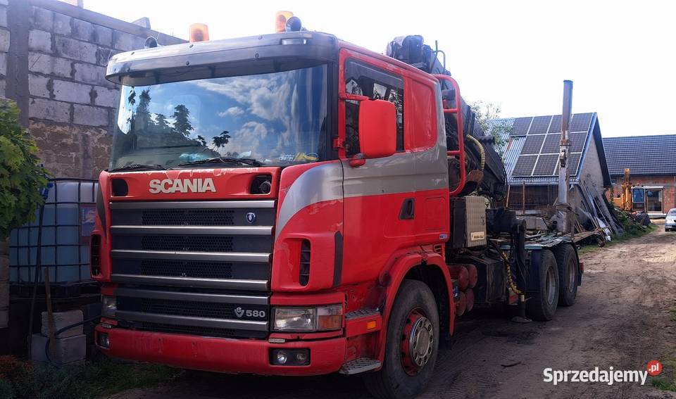 Scania do lasu V8 580 Rok produkcji 2003 lubelskie Józefów
